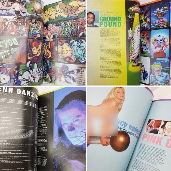 While You Were Sleeping Magazine Vintage 2000 Danzig John Pound Stacy Valentine - Picture 5 of 8